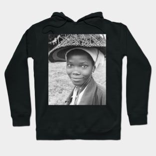 Vintage portrait of a Liberian Woman Hoodie